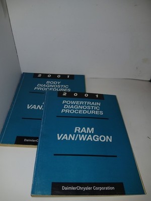 2001 Ram Van/Wagon Body/Powertrain Diagnostic Procedures 2 service manuals