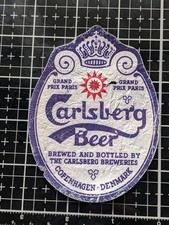 Vintage Carlsberg beer label Copenhagen Denmark