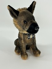 K9 Hero-Industries Plush German Shepherd brindle Plush Police puppy Dog 9 Toy