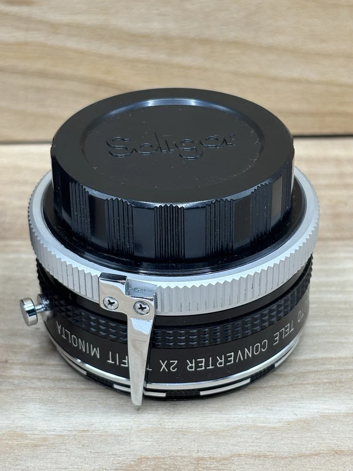 Vintage Soligor Auto Tele Converter 2x to fit Minolta w/Case - Image 2 of 4