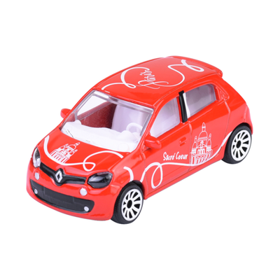 Renault Twingo Red Majorette French Touch 206C 1:64 Scale Die Cast