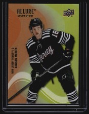 2022-23 Upper Deck Allure #SF-32 Dawson Mercer Color Flow Orange-Yellow