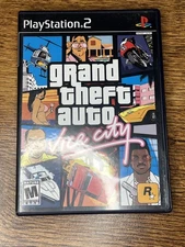 Grand Theft Auto: Vice City (Sony PlayStation 2 2002) CIB W/ Manual & Map Tested