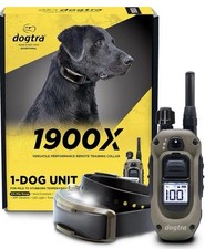 Dogtra 1900X Remote Training Collar 3/4 Mile Range, Boost and XPP Vibration NEW 