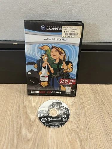 Madden NFL 08 (Nintendo GameCube, 2007) Disc Only Tested
