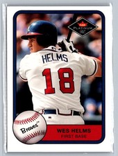 2001 Fleer Platinum #334 Wes Helms MLB Atlana Braves