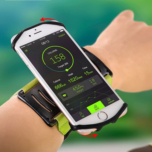 Rotierende Handgelenksgurthalterung Fitness Telefonhalterungsarmband - 第 11/12 張圖片