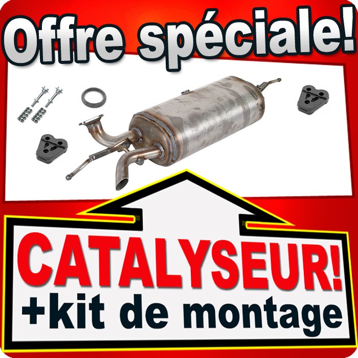 Catalyseur Smart Fortwo 451 1.0 Turbo pour remplacer une pièce usée sur Cabriolet
