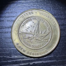1988 STS-26 Discovery Space Shuttle Edwards AFB Return to Flight Medal Coin