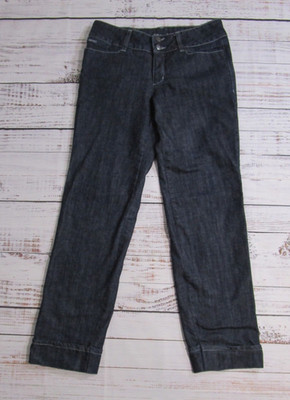 Esprit Denim 94107 Dark Wash Blue Jeans Straight Womens 30/32 (Actual 32''x31'')