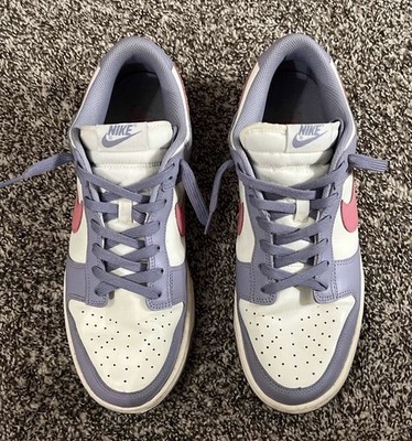 Nike Dunk Low Indigo Haze DD1503-500 Purple Pink White Leather Sneakers