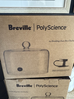 Breville PolyScience Smoking Gun Pro Cloche Smoking Cloche Borosilicate Glass