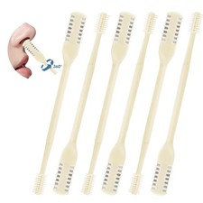 3 or 6 Pcs 2-In-1 Nasal Hair Cutter, Upgrade Double Sided Nose Hair Knife, 360 