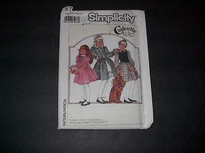 Simplicity Pattern 8766   Girls Dress      Sizes   (U..S.A  Only )  7-8-10-12-14