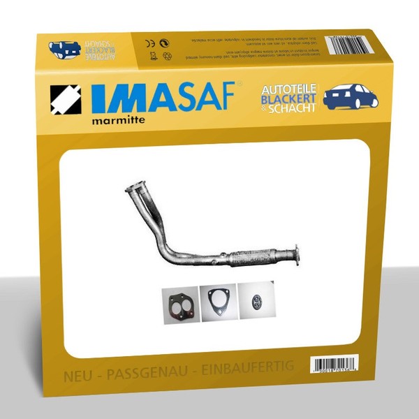 Imasaf Auspuff Hosenrohr Abgasrohr für Fiat Tempra+S.W. Tipo/Lancia Dedra+Sw-image