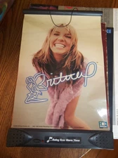 Vintage Yaboom Britney Spears Musical Poster "...Baby One More Time'' - TESTED