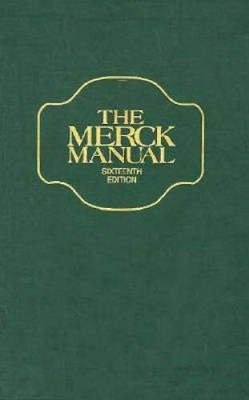The Merck Manual of Diagnosis and Therapy 1992, 16th Edition - ACCEPTABLE