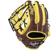 Rawlings HOH MLB Sync 11.5" LH All-Round Glove Choco/Yellow GR4HMN54G Practice