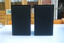 ROGERS LS3/5A MONITOR LOUD SPEAKERS BLACK VGC ENGLAND 30W 11 OHMS LE8 / DPD