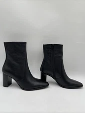 Coach and Four Silla Bootie Women's Black Size 8M