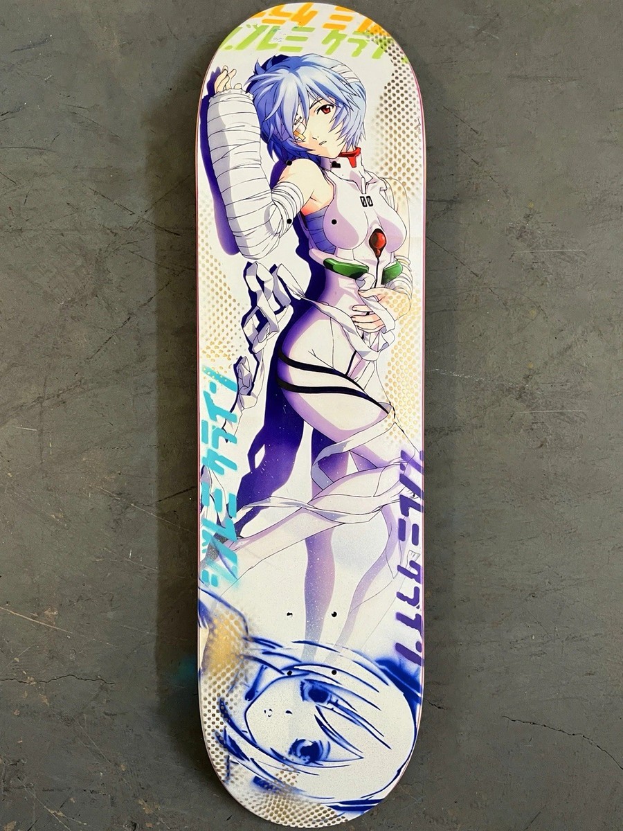 REI♡ RARE 1/1 PAINTED Neon Genesis Evangelion “REI 3” 8.25” Hook