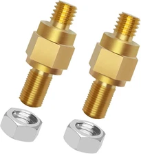 2X Side Post Battery Terminal, Side Post to Top Post Battery Adapter Bolts 3/8"-