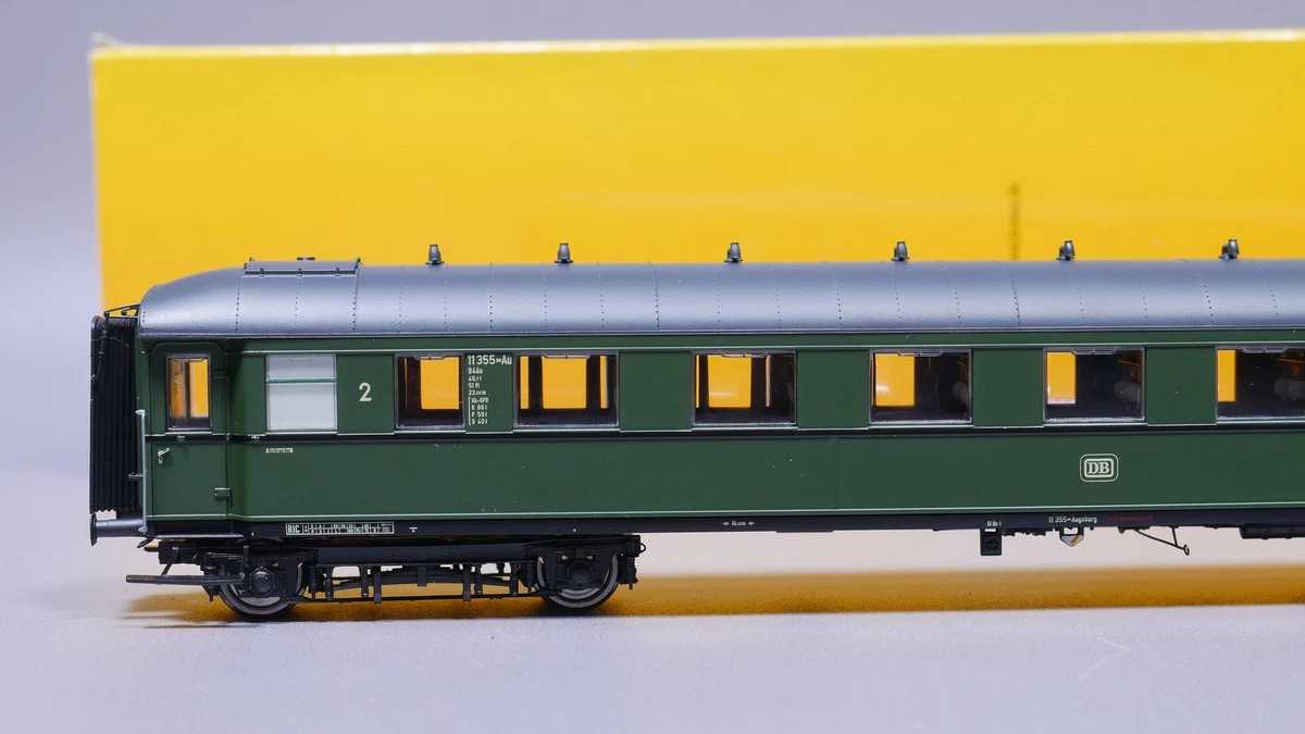 H0 DC Brawa 46421 Schnellzugwagen B4üe 11 355 Au DB OVP #ST_739