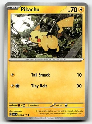 Pikachu Ascended Heroes 55/217
