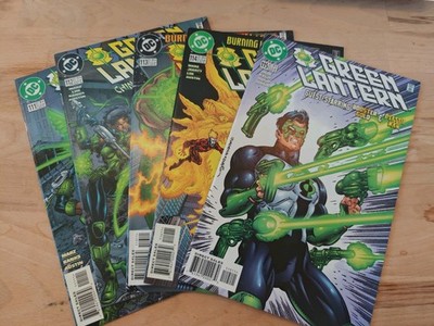 Green Lantern #111-115 DC 1999 Booster Gold Plastic Man Comic Lot  Kyle Rayner