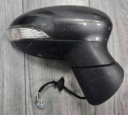 ✅ FORD FIESTA MK7 DRIVER RIGHT POWERFOLD WING MIRROR MAGNETIC GREY 2013 - 2017