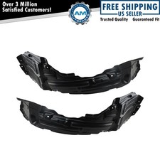 Front Inner Fender Liner Set Fits 2010-2015 Mitsubishi Lancer Front Inner Fender Liner Set Fits 2010-2015 Mitsubishi Lancer