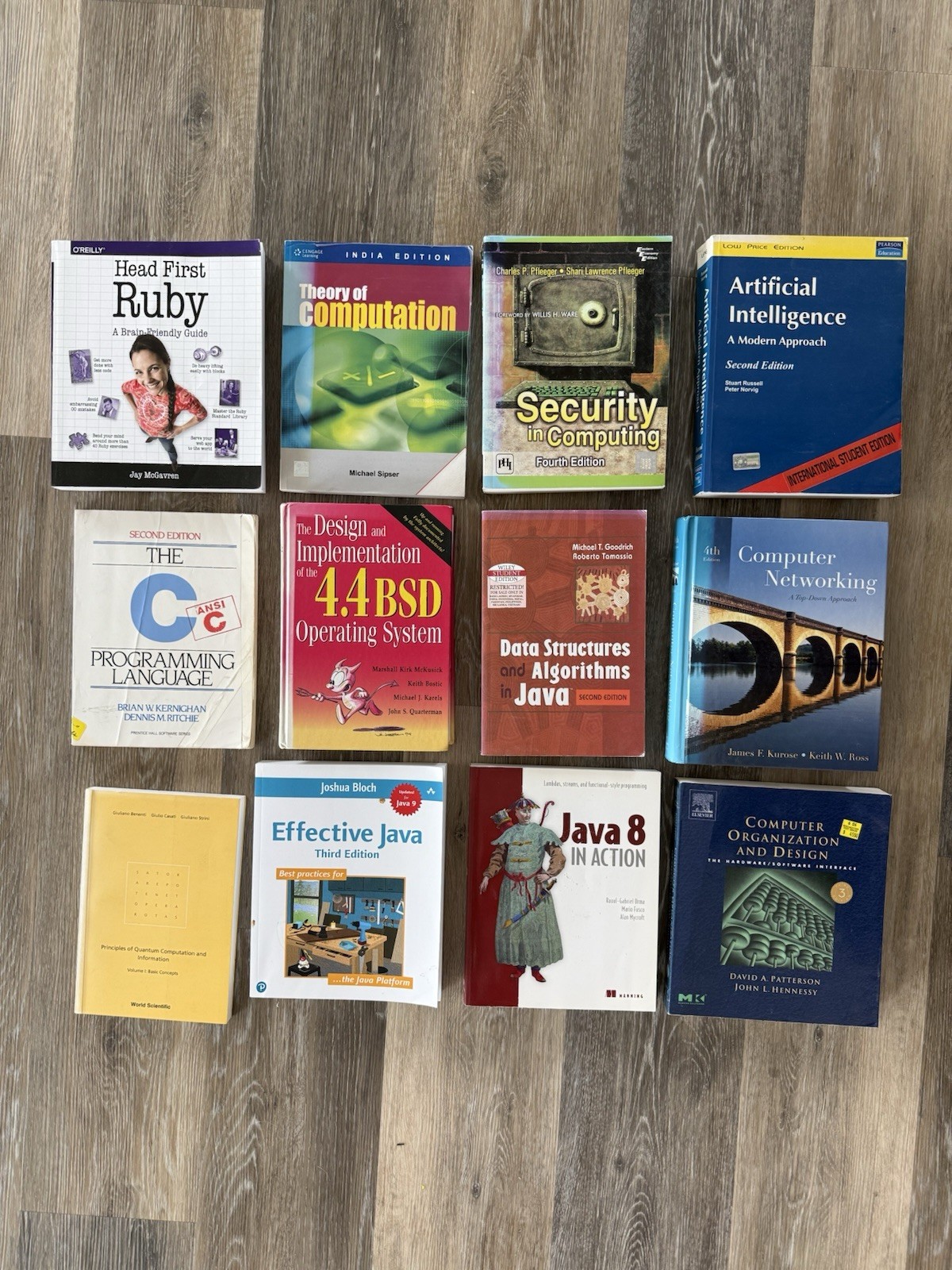Books on Computer Science, Programming Languages And Artificial Intelligence