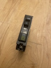 Square D QOB150 Circuit Breaker 1 Pole50 Amp Type QOB Bolt-On