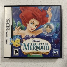 Disney's The Little Mermaid: Ariel's Undersea Adventure Nintendo DS 2006 CIB
