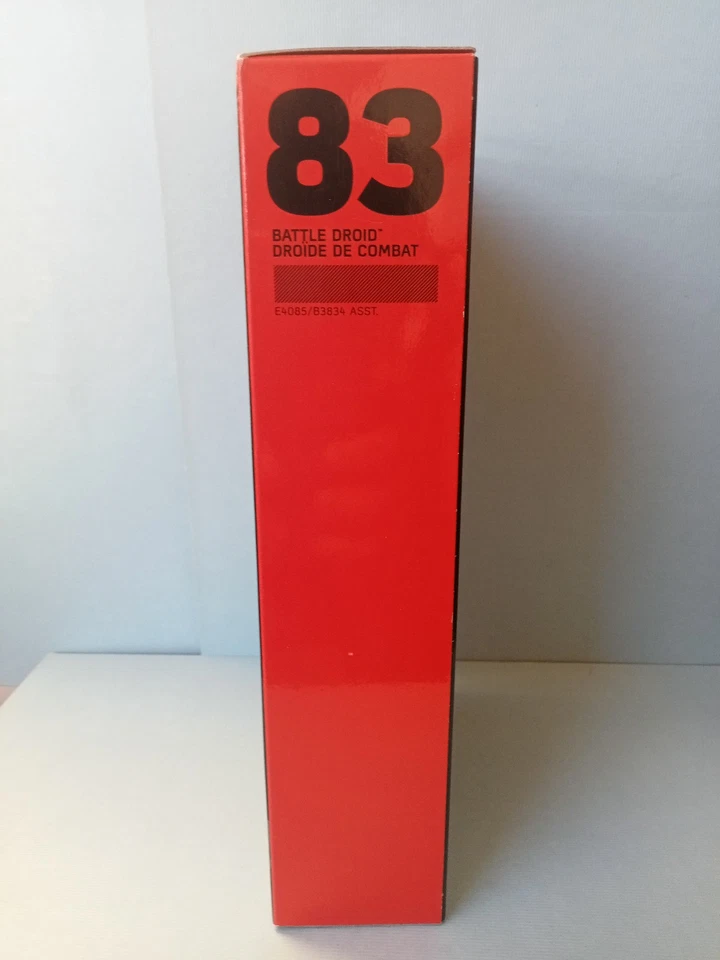 Star Wars figure Battle Droid Phantom Menace Black Series 6" #83 sealed - Imagen 3 de 4