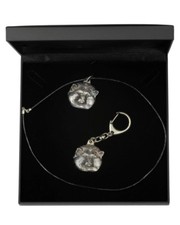 Akita Giapponese - Set - Il Cane Nella Scatola Nera Art Dog DE