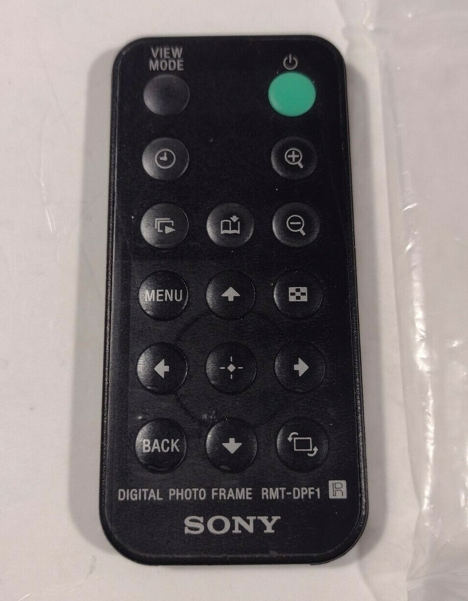 🔥 Original SONY RMTDPF1 Digital Photo Picture Frame Remote Control Works 👍 eBay