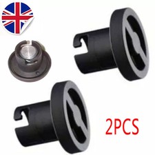 2X REPLACEMENT LPG FUEL FILLER GAS CAP ROUND LID BAYONET TANKDOP LONG CAR VAN