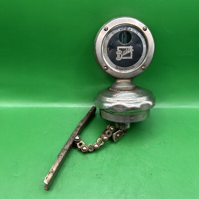 BUICK MASTER Motometer Temp Heat Gauge Radiator Cap Hood Ornament