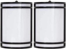 CLOUDY BAY Dusk to Dawn LED Outdoor Wall Sconce,3000K /4000K /5000K Adjustabl...