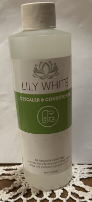 Lily White Descaler & Conditioner 8 oz  Sealed