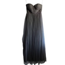 Jenny Yoo Women's Size 2 Collection Grey Strapless Dress