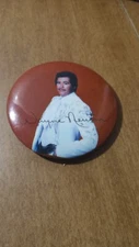 Vintage Wayne Newton Pinback Button 2 1/4" In Diameter