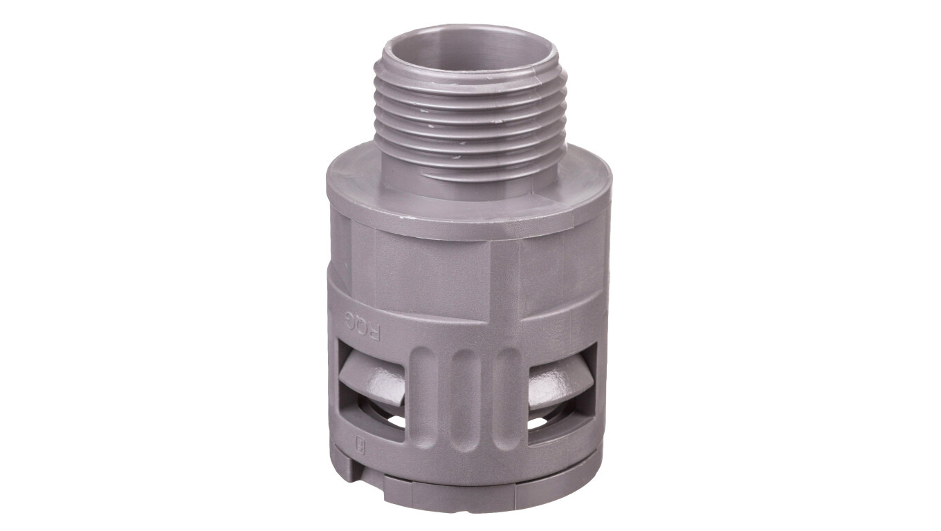 Gland for protective hose M20 IP68 SILVYN KLICK-GM 20x1.5/2 gray 55501050 /T2UK