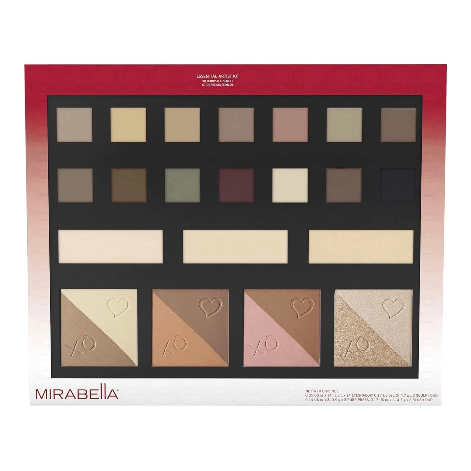 Mirabella Professional Essential Artist Kit for Makeup Artists Black NEW
Opens in a new window or ta