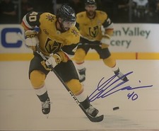 Lukas CORMIER Signed 8x10 Photo! VEGAS GOLDEN KNIGHTS! Team Canada !   W/COA