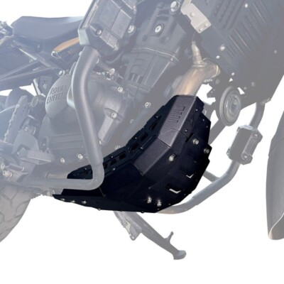 ''BASH PLATE, BLACK'' PASSEND FÜR ROYAL ENFIELD HIMALAYAN 450