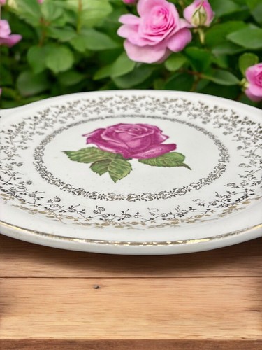 The Harkerware Pottery Round Platter with Handles - Picture 2 of 11