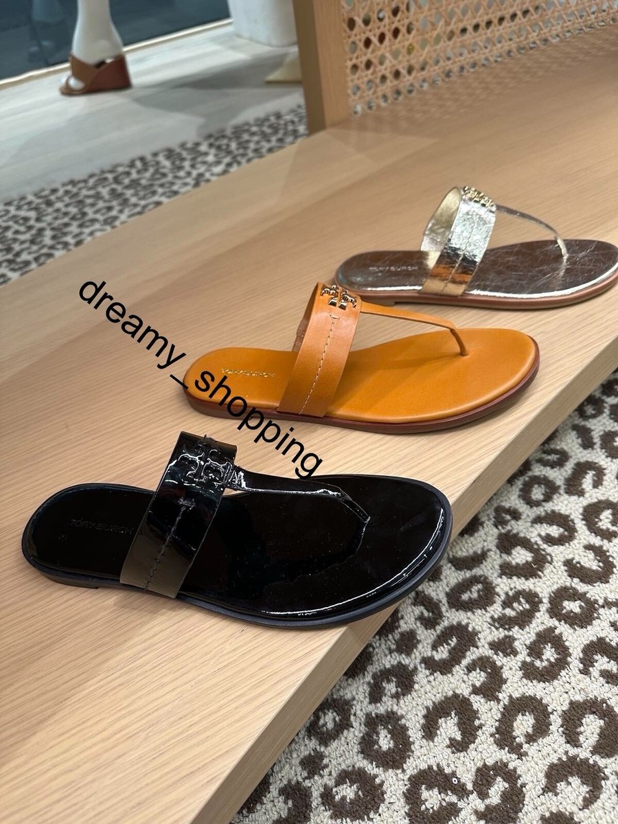【TORY BURCH】MINI EVERY FLAT SANDAL 大人のサンダル☆キレイ TORY BURCH】MINI EVERY FLAT SANDAL 大人のサンダル☆キレイ