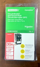 Square D Schneider HOM230GFIC Homeline 30A 2-Pole GFCI Circuit Breaker - OPEN